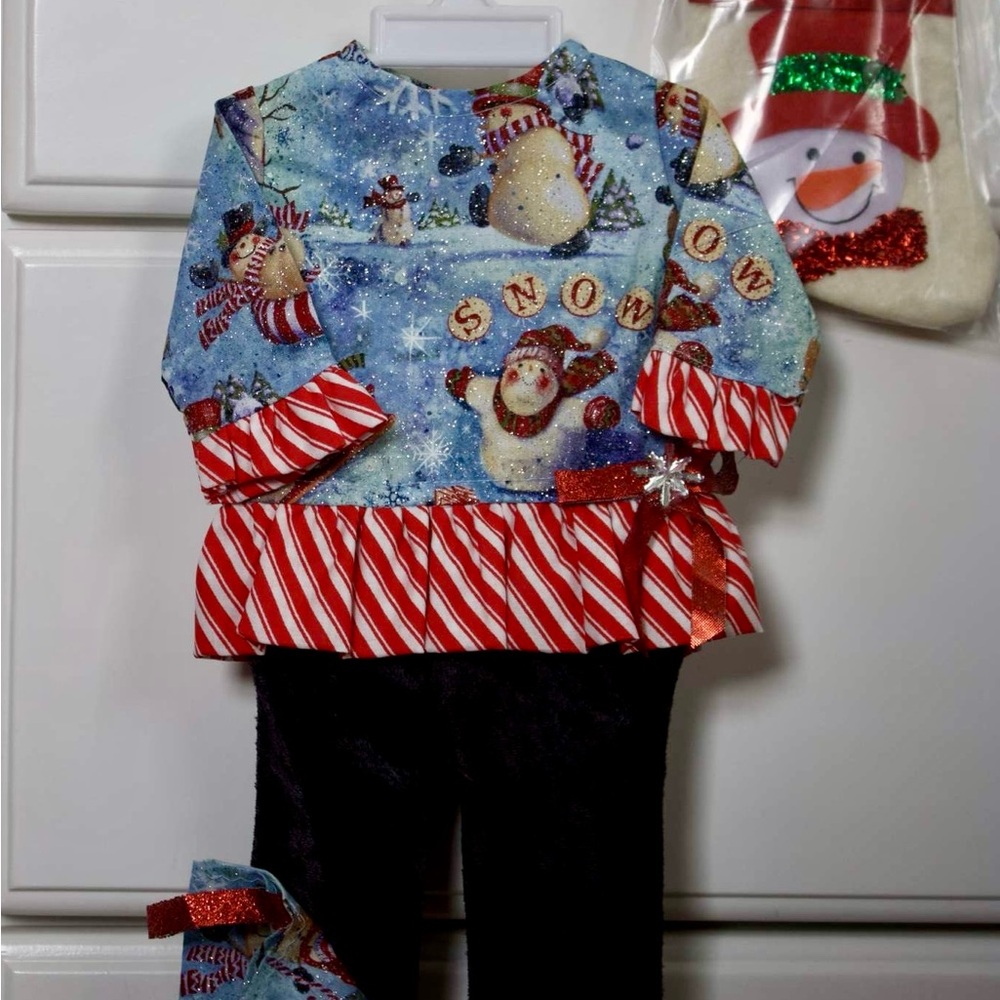 Festive Snowman Holiday Outfit